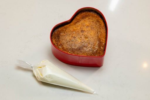 Torta De Zanahoria con cobertura de Queso Crema
