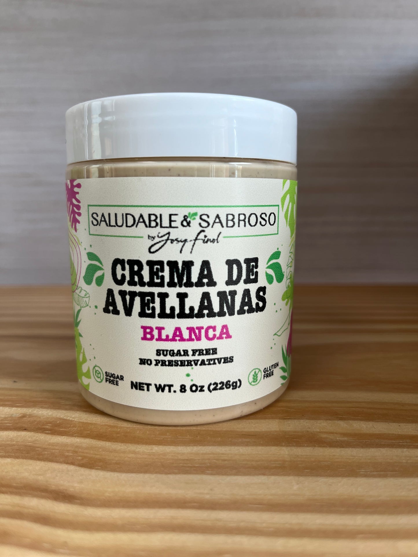 Crema Avellanas Blanca